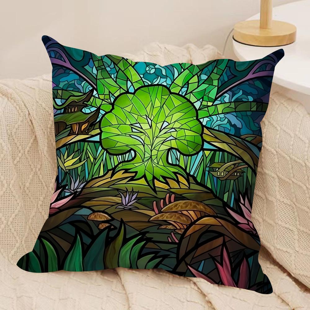 MMagic GGathering MMTG Cushion Cover Silky Short Plush Invisible Zipper Dustproof Sofa Pillow Case for Home Decor