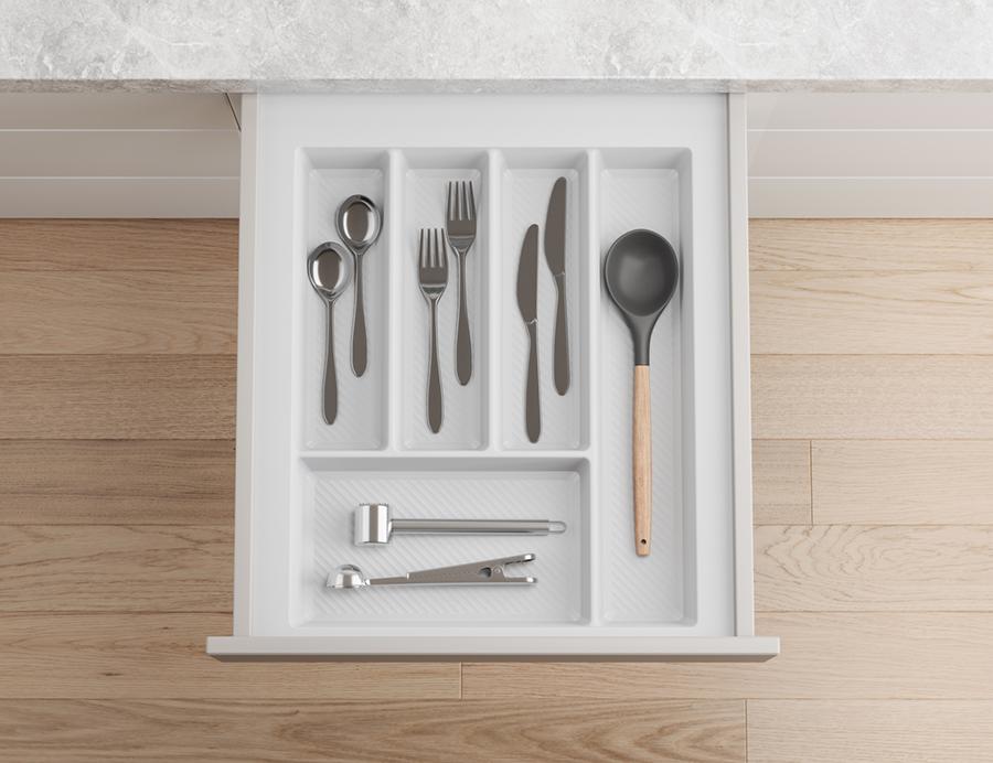 MAX cutlery insert | Model 45 (400x490 mm) | White