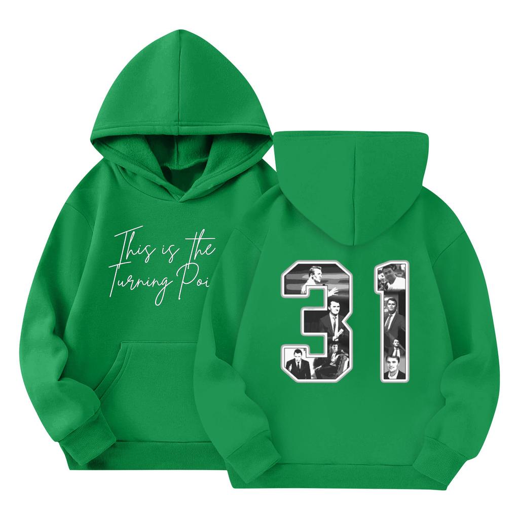 Children's Fashion Hooded Long Sleeved Printed Casual Pullover Sweatshirt Top