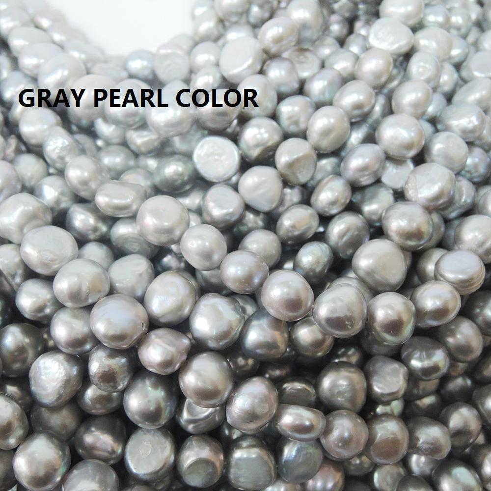 120 CM LONG PEARL NECKLACE ,100% NATURAL FRESHWATER PEARL,7-8 MM Baroque Pearl Shape ,knotted SWEATER NECKLACE
