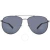 Salvatore Ferragamo Blue Pilot Unisex Sunglasses Sf157s 015 60