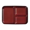 Red Divided Plate (Clean Coat Finish) 4512951108415