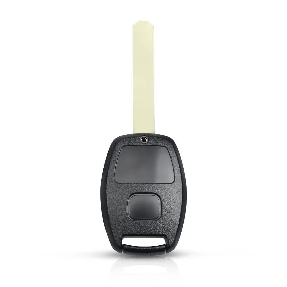 KEYYOU Remote Car Key Shell Case Cover For Honda  Accord CR-V Pilot Civic Insight Ridgeline 2003 2008 2009 Fob 2 3 4 Buttons