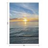 Stunning sunset on Cayo Costa State Park Throw Blanket Retros Thin Multi-Purpose Soft Blankets