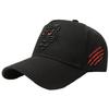 Baseball Hat Tiger Brim Unique Animal Cap Stylish Fashionable Cool CZ009 [White Fang] Men's (Black)