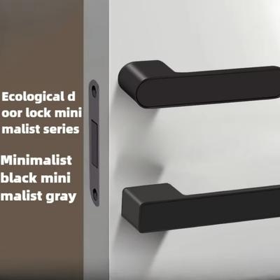 Магнитный дверной замок с одной ручкой, экологический дверной замок, бесшумный дверной замок для спальни, кабинета