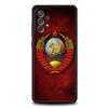 Чехол для телефона с флагом СССР для Samsung Galaxy A17 A07 A55 A35 A25 A15 A05s A33 5G A31 A23 A21s A13 A41 A73 A53 A51 A71 A03s S10