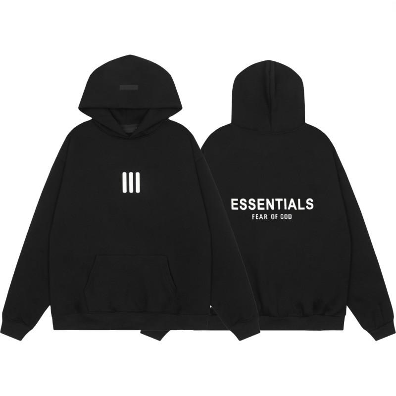 Unisex Fleece-Lined Hooded Sweatshirt With Velvet Letter Print Loose Fit Winter Cotton Pullover Teens