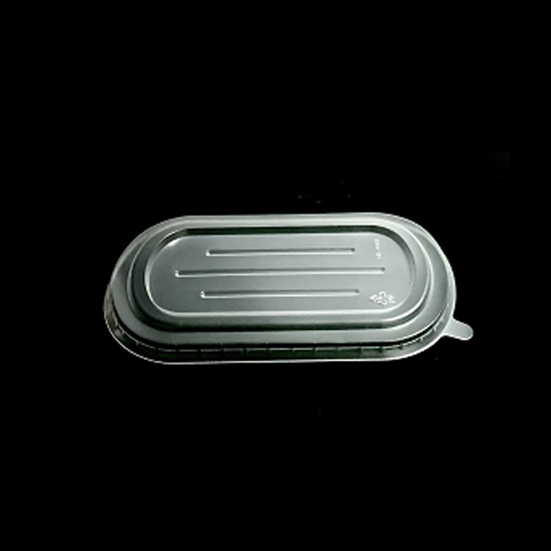 Shouhe Biodegradable Oval Food Containers & Lids (500-Pack)