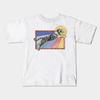 Boys Girls Soft Cotton Graphic Tees Rainbow Tiger Breathable Daily School Wear Kids T-Shirts