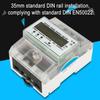 Digital LCD 3 phase 4 Wire Din Rail Electric Meter Electronic KWh Meter (10(40)A)