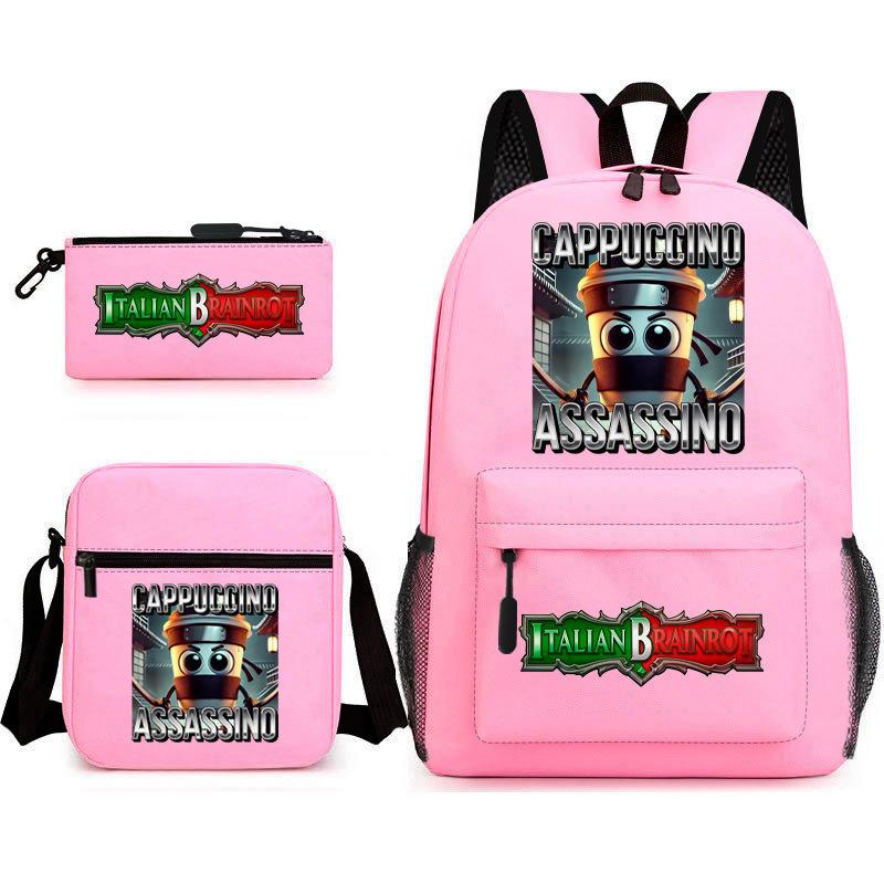 American Shanhaijing Backpack Student School Bag Shoulder Bag