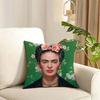 FFrida KKahlo Cushion Cover Reversible Plush Pillow Cover Soft Fluffy  Home Decor for Sofa Bedroom