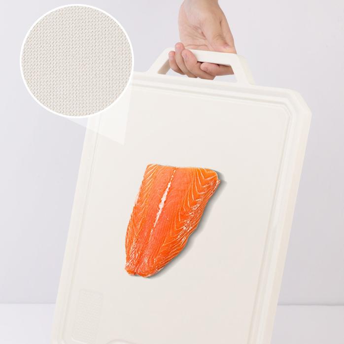 Разделочная доска для овощей, бытовая, нержавеющая сталь, двухсторонняя, кухонная, липкая доска, скандинавская, белая, подставка для ножей