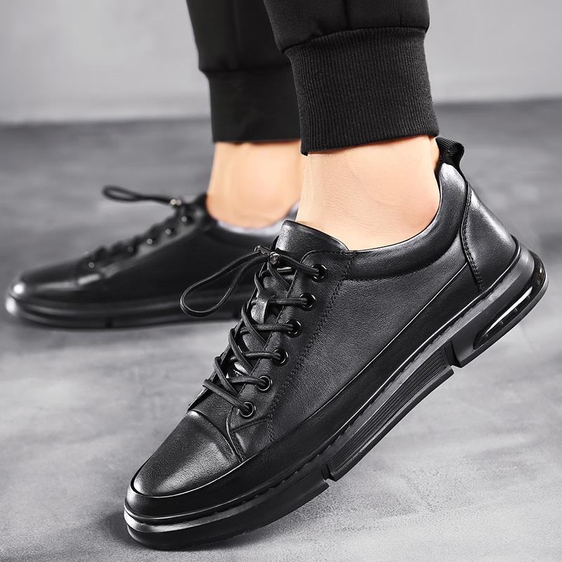 Мужская обувь из натуральной кожи высокого качества, повседневные модные кроссовки, мужская черная крокодиловая кожа, удобная роскошная мужская обувь