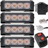 Diodowe Koguty Led Stroboskopy Lampy Ostrzegawcze Hoalte 12V 24V Strobo Kpl