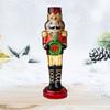Christmas Nutcracker Figurine Decoration Glowing Desk Creative Shelf Table Centerpiece