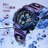 Часы для мальчиков, спортивные часы для активного отдыха, многофункциональные, водонепроницаемые, с оповещением, датой, днем, двойное время, светодиодный аналоговый дисплей, для девочек и мальчиков, цифровые часы для детей