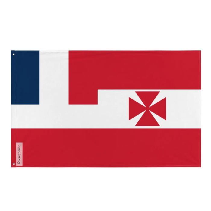 Drapeau - Rimatara - 120 X 180 Cm - Polyester - Impression Recto/verso - Œillets En Fer