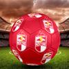 Футбольный мяч New York Red Bulls, размер 5, машинная строчка, ПВХ, прочный и с высоким отскоком, подходит для всех возрастов, фанатская атрибутика, для матчей и использования на открытом воздухе.