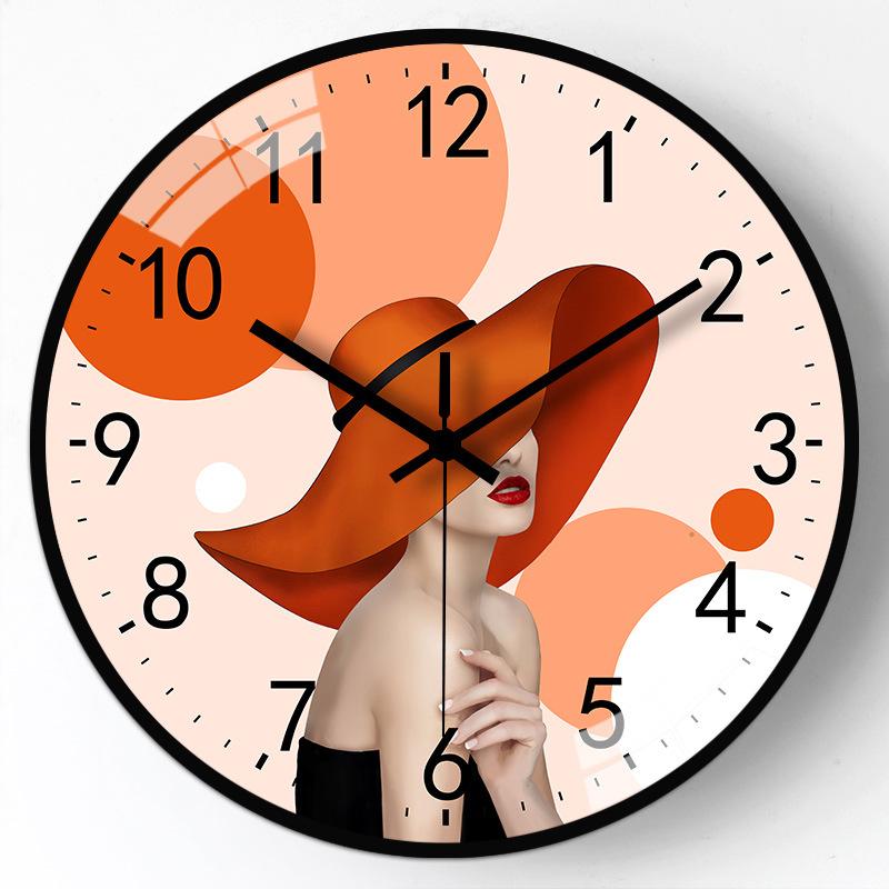 14-дюймовые 35 см настенные часы для гостиной, простые, в скандинавском стиле, модные, домашние часы, современные, креативные, кварцевые часы с индивидуальностью