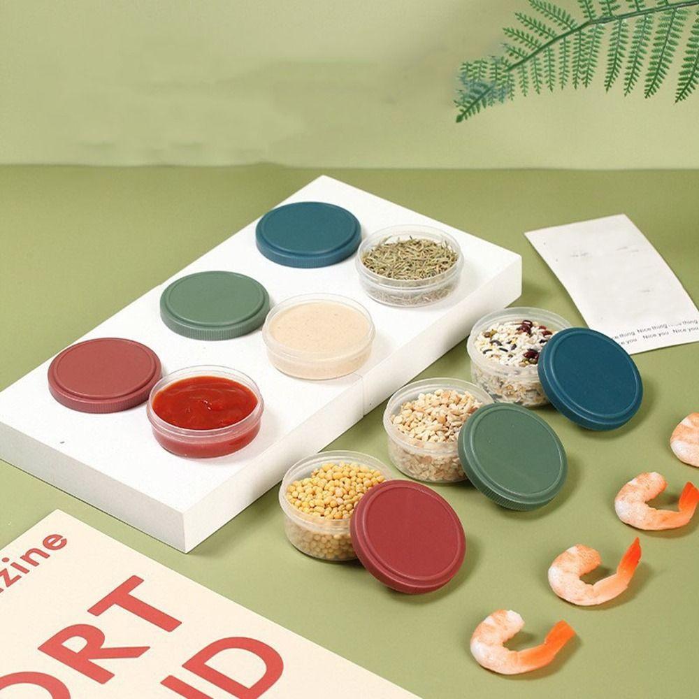 Пластиковый контейнер для приправ Мини-коробка для специй Банка для специй для барбекю Контейнер для соуса для дома