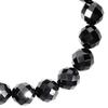 8 мм натуральный черный шпинель ограненный браслет длина приблизительно L август камень натуральный камень [Shinjuku Ginnokura] 17.5 см (Размер мужской M, женский)