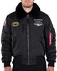 Winter Jacket Alpha Industries Injector III Air Force (198113) Black/black (198113-515)