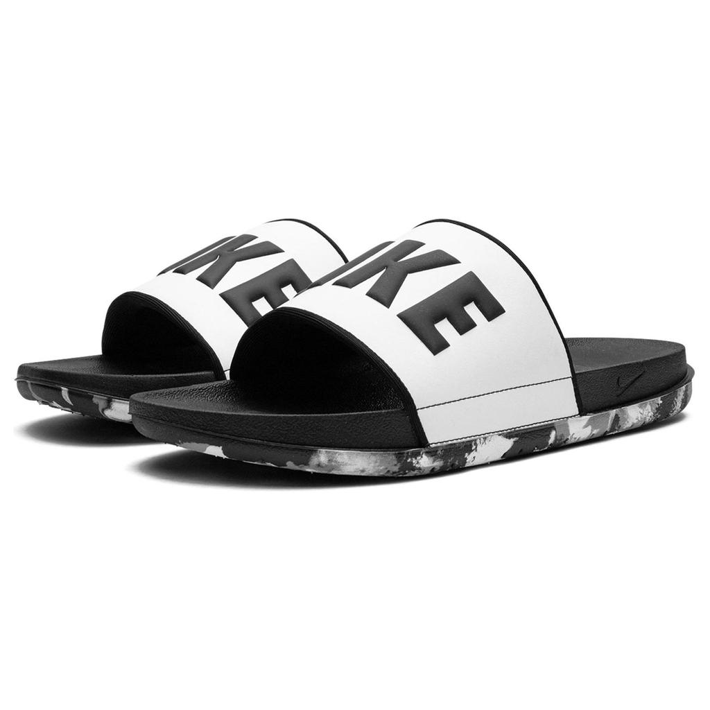 Nike Offcourt Slide Marble - Черно-белые мужские кроссовки DA2545-001