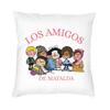 Comic Mafalda Rock Guitar Cushion Covers Sofa Decoration Cartoon Quino Manga Square Throw Pillow Case 40x40cm