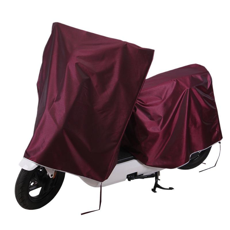 Waterproof Electric Vehicle & Motorcycle Protective Cover: Dustproof, Sunproof, Enlarged for Seat and Trunk