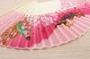 Складной веер Matsumi Crafts Maiko Розовый (шелк)