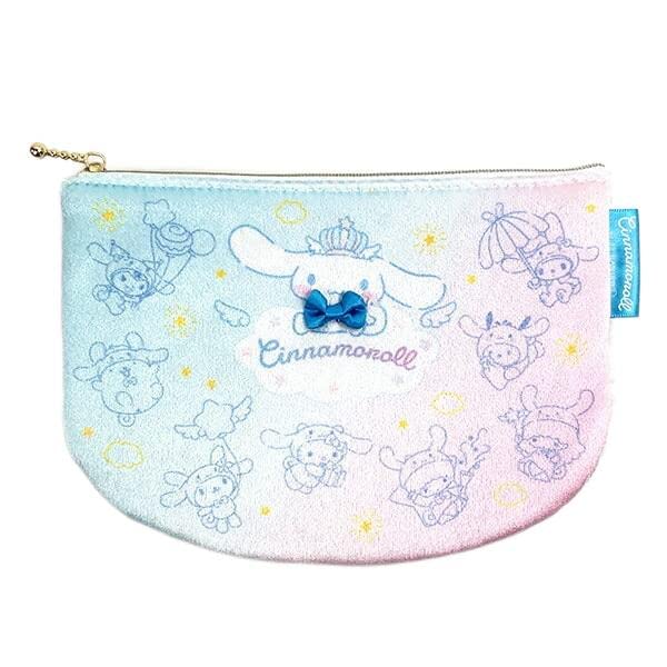 Naitou Design World Sanrio Cinnamoroll 20th Anniversary Boa Flat Cloud Free Size [Perfect Tokyo] Pouch, Pattern,