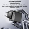 Всего 65 Вт USB C зарядное устройство супер быстрая зарядка Type C PD мобильный телефон настенный адаптер для iPhone 16 Pro Max Xiaomi Samsung S24