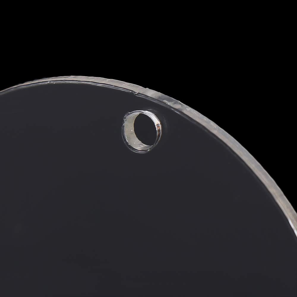 2 Inch Acrylic Blank Keychain Acrylic Clear Circle Discs Circles Keychain Blanks Discs Keyrings