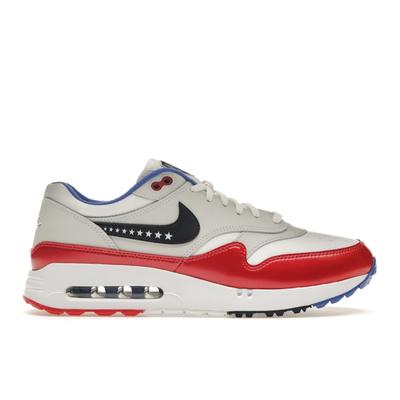 Air Max 1 86 OG Golf Big Bubble - Ryder Cup Мужские кроссовки Красный Белый Обсидиан FB9152-100
