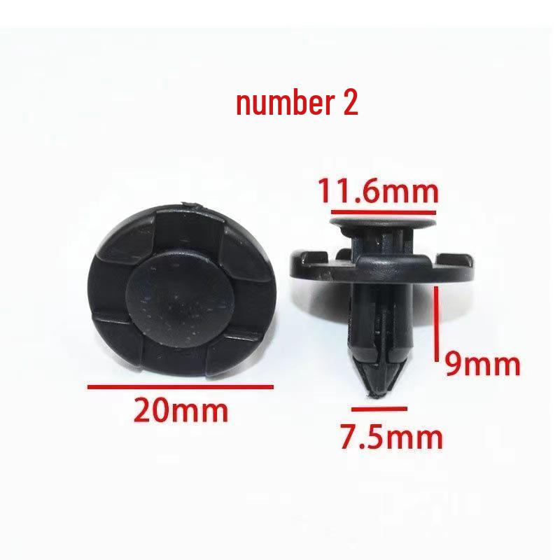 Sylphy Teana Qashqai Tiida X-Trail Sunny Trunk & Engine Bay Plastic Retainer Clips