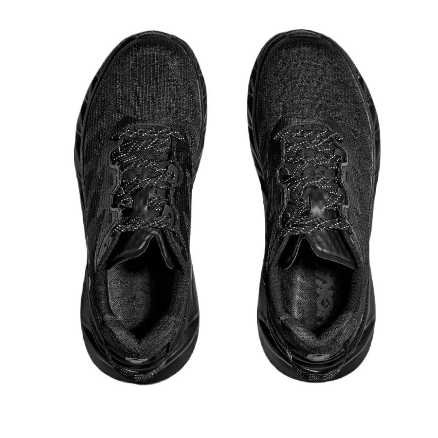 HOKA One One Elevon 2 Стильные Минималистичные Трендовые Эстетичные Тканевые Амортизирующие Нескользящие Кроссовки с Низким Верхом Унисекс Кроссовки для Бега 1165230-BBNB