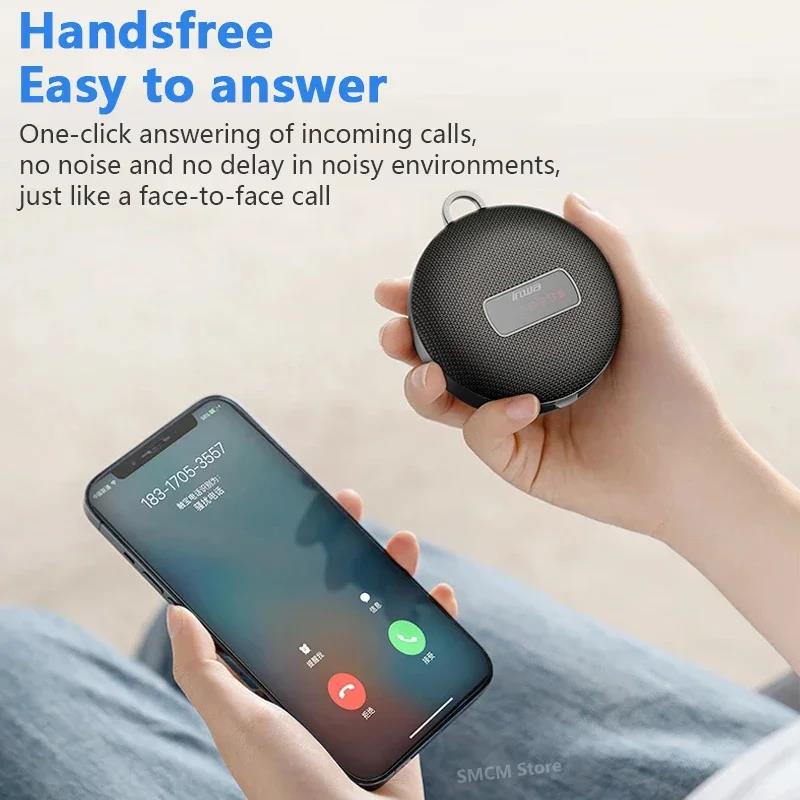 8 Вт Светодиодный Динамик для Велосипеда Bluetooth с Цифровым Дисплеем, Портативная Уличная Акустическая Система, Сабвуфер для Велосипеда, Громкая Связь