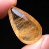Specimens Citrine Pendant Healing Stone Rutilated Quartz Yellow Hairstone Natural Hair Crystal
