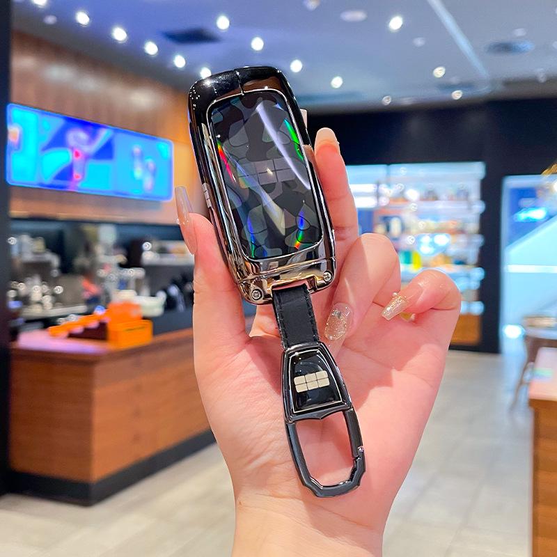 Чехол для ключей Galaxy Starry 8emp: 2025 Geely Explorer Звездный Корабль Издание Все включено Металлическая Пряжка Чехол