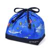 COLORFUL CANDY STYLE Lunch Bag for Medium for Blue N3484800 Boys, Drawstring, Kids, Stylish, Cute, Gusseted, Lagoon,
