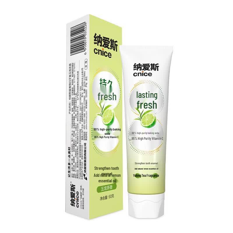 Отбеливающая зубная паста Naais Yulong Tea Scent