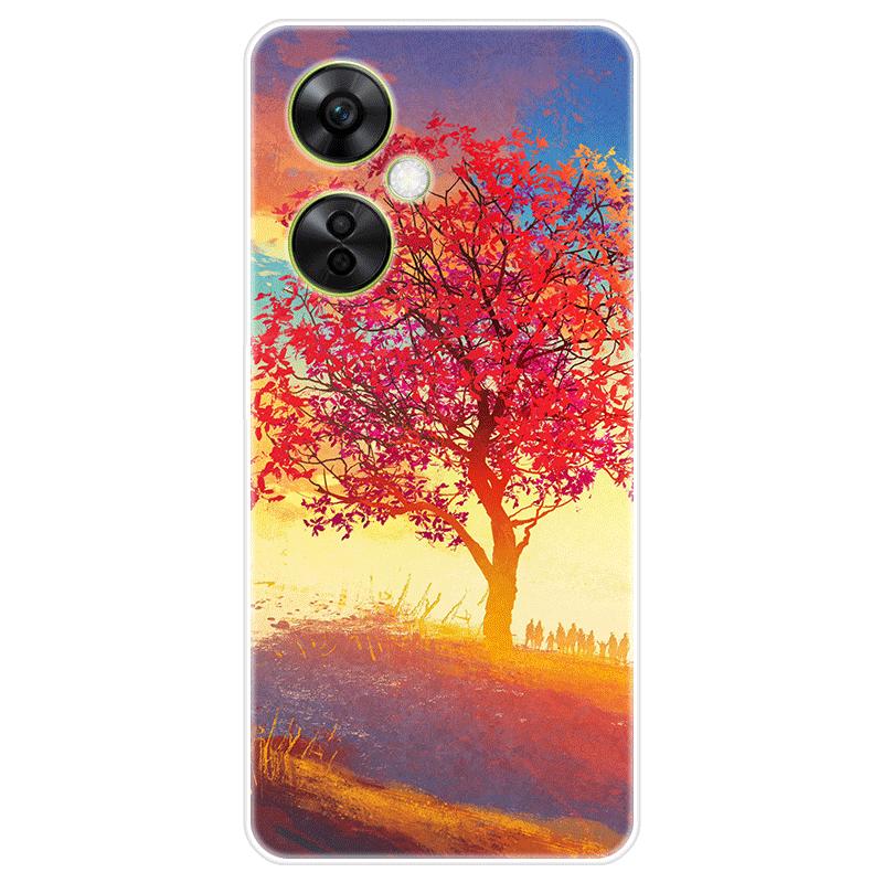 Для OnePlus Nord CE 3 CE3 Lite чехол Мягкая силиконовая задняя крышка Мультяшный чехол для телефона Модный