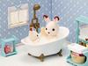 Sylvanian Families Furniture ST Mark Ages 3 and Toy Sylvanian EPOCH [Bathroom Set] SE-200 Certified, Up, Dollhouse, Families,