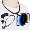 Adjustable Necklace Support Smart Phone Holder for Go Pro Hero/Insta360 Camera Accessories
