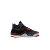 Кроссовки Air 4 Retro PS Rare Air для детей Черный Огненно-красный Насыщенный королевский синий IB4388-003