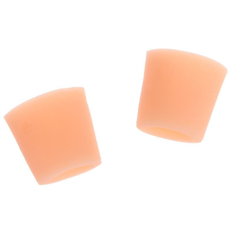 2 шт./лот силиконовый гель для защиты мизинца от мозолей и волдырей корректор мизинца гель для защиты косточки большого пальца ноги гелевый рукав