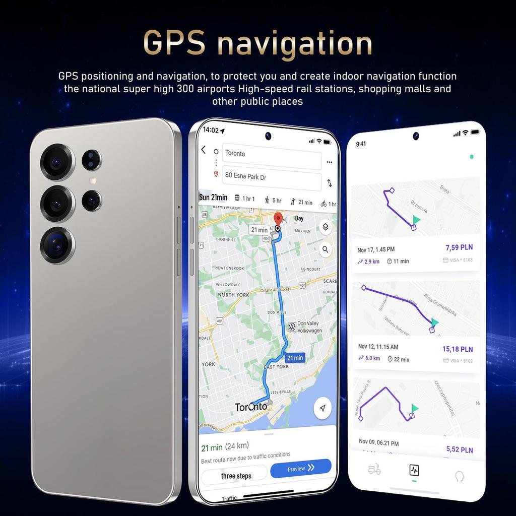 Смартфон Model S25 с 7,3-дюймовым полноэкранным дисплеем и памятью 16 ГБ + 1 ТБ