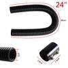 Комплект шлангов радиатора 24" 36" 48", комплект гибких шлангов радиатора из нержавеющей стали с зажимом для крышки